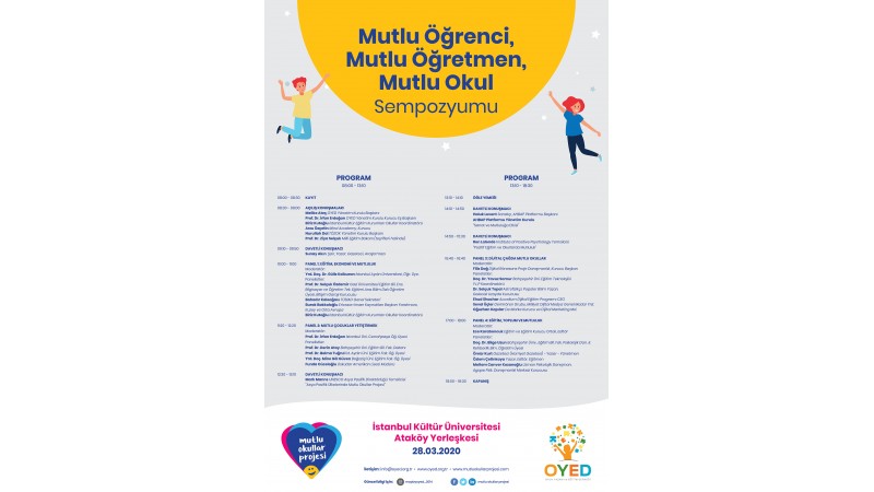 MUTLU ÖĞRENCİ, MUTLU ÖĞRETMEN, MUTLU OKUL SEMPOZYUMU