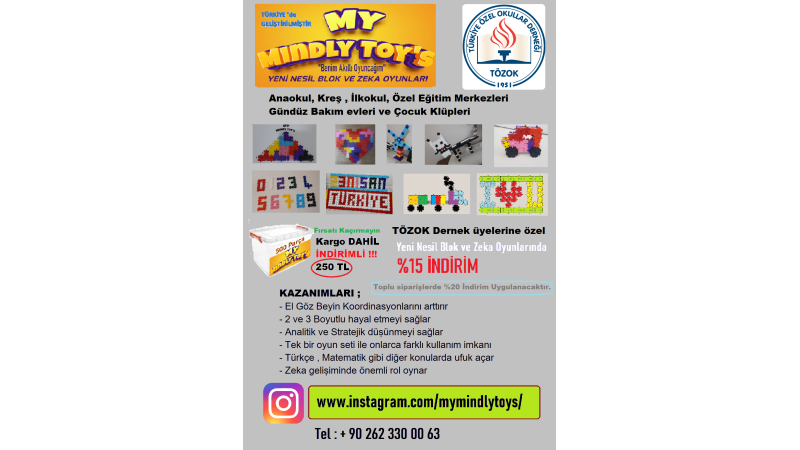 MY MİNDLY TOYS TANITIM BİLGİLERİ