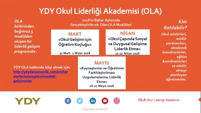 YDY OKUL LİDERLİĞİ AKADEMİSİ (OLA)